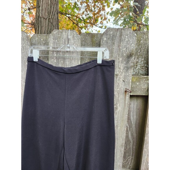 Chico's Design Chicos 3 US Size XL Black Slimming Ponte Knit Stretch Pants USA - Picture 2 of 7